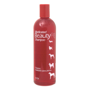 SHAMPOO BEAUTY PET MEDICATED DOG 16 OZ