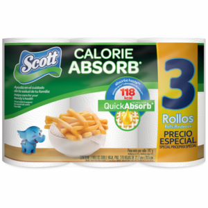 Scott Calorie Absorb Paper Towel 90 h 3 units.