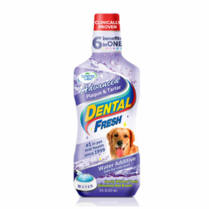 Synergy Labs Dog Dent Fresh Pla/ Tar Mouthwash 8oz