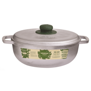 UNIVERSAL ALUMINUM POT W/ALUMINUM LID 24CM 97400