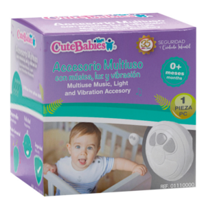 CUTEBABIES MULTIFUNCTIONAL ACCESSORY WITH MUSIC, VIBRATION AND LIGHT