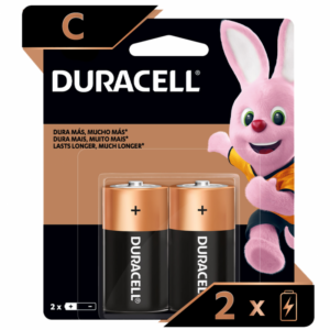 Duracell Coppertop C Batteries 2 Units
