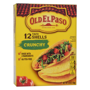 TACO OLD EL PASO 4.6 OZ
