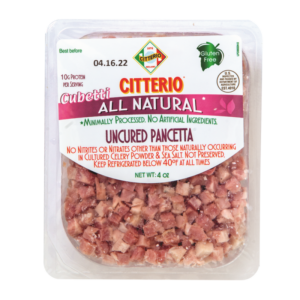 Citterio Cubetti Bacon 4 oz