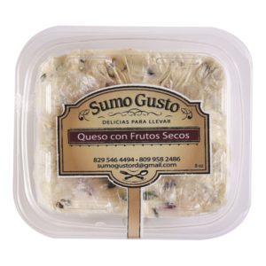 SUMO GUSTO CHEESE W/DRIED FRUITS/PEANUTS 8 OZ