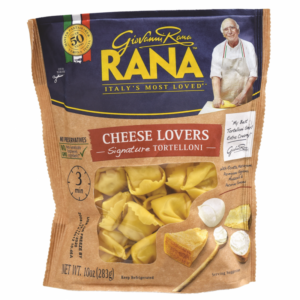 Tortelloni Rana pasta Cheese Lovers 10 Oz.