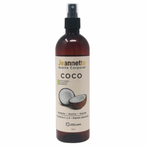 Jeannette Coconut Body Oil 16 Oz.