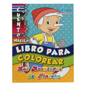 MAGIC STORY PINOCCHIO'S ADVENTURES COLORING BOOK (Current)
