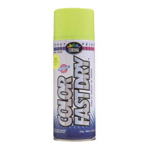 CORONA FLOURESCENT YELLOW SPRAY PAINT