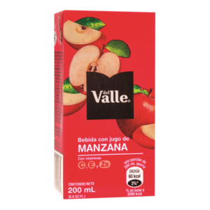 JUGO DEL VALLE MORE FRUIT APPLE 200 ML