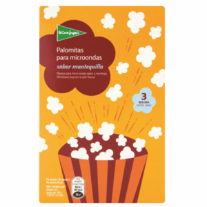 El Corte Ingles Micr Popcorn 3 Pack