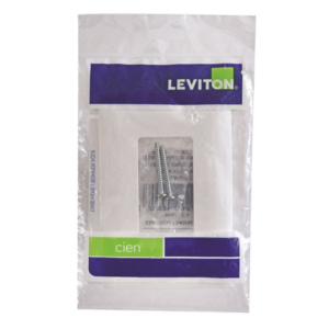 LEVITON COVER CIEN BCO -PLAFT-BLA