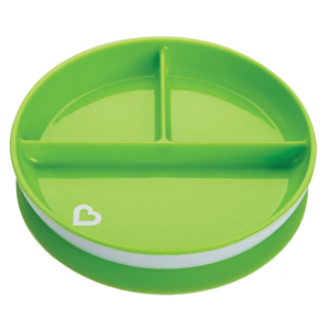 Munchkin Plate with Division and Suction Cup