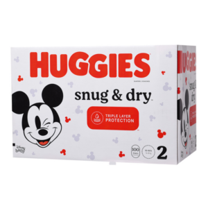 Huggies Snug&Dry Diaper E2 GIGA 100 UN