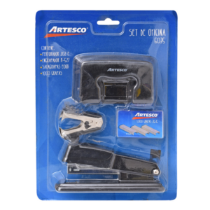 STAPLER, STAPLE REMOVER, PUNCHER SET MOD.6035
