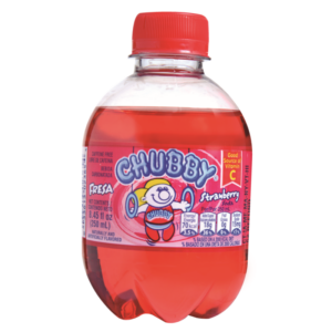 Chubby Strawberry Soda 8.45 OZ