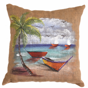 Hand Painted Medium Cushion 816