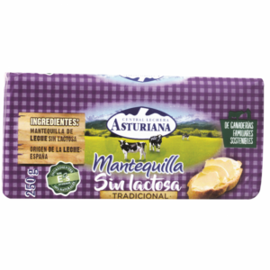 Asturian Butter Bar S/Lact 250 Gr